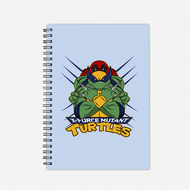 X-Force Mutant Turtles-None-Dot Grid-Notebook-Nieco