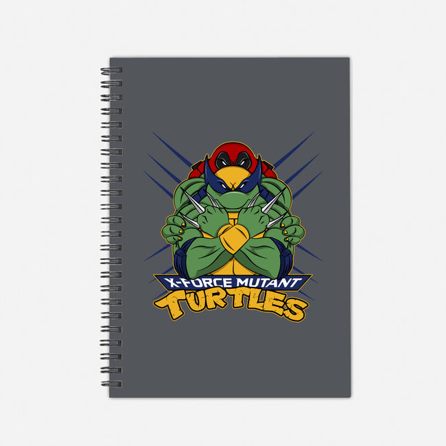 X-Force Mutant Turtles-None-Dot Grid-Notebook-Nieco