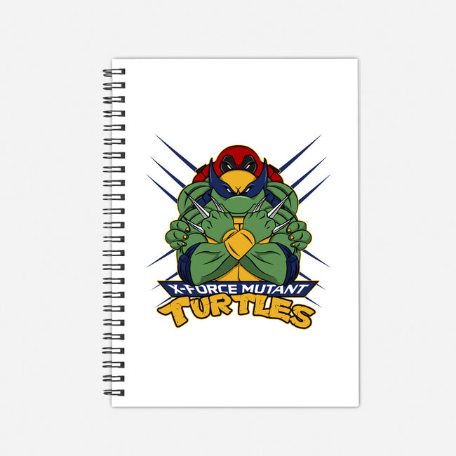 X-Force Mutant Turtles-None-Dot Grid-Notebook-Nieco