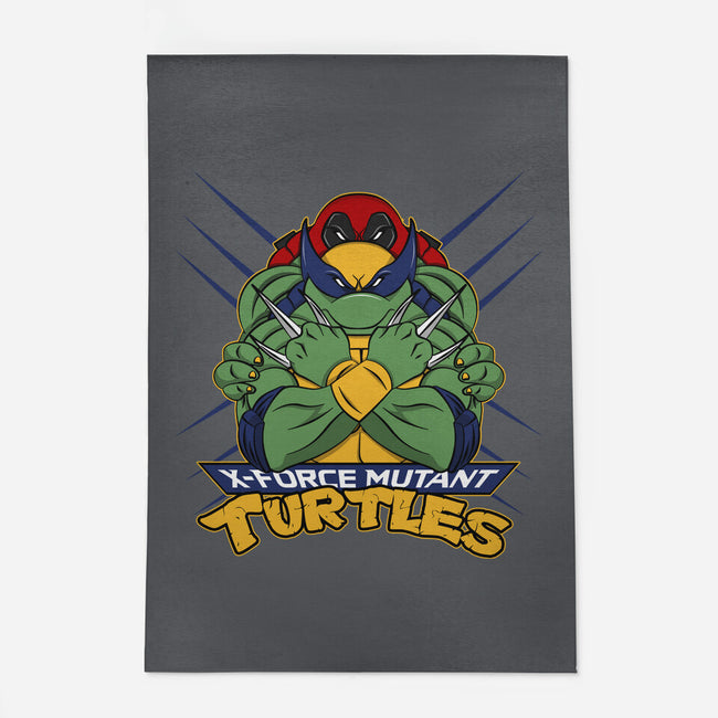 X-Force Mutant Turtles-None-Outdoor-Rug-Nieco