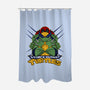 X-Force Mutant Turtles-None-Polyester-Shower Curtain-Nieco