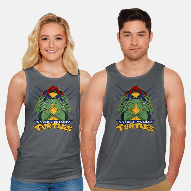 X-Force Mutant Turtles-Unisex-Basic-Tank-Nieco