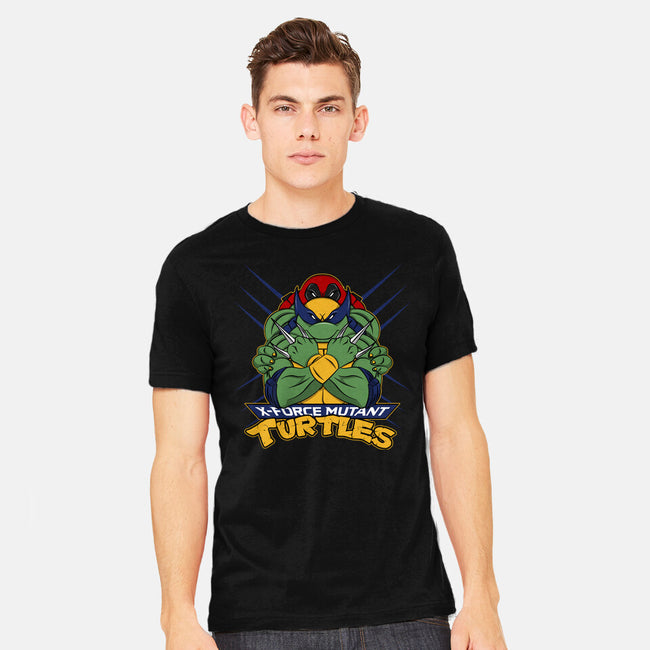 X-Force Mutant Turtles-Mens-Heavyweight-Tee-Nieco