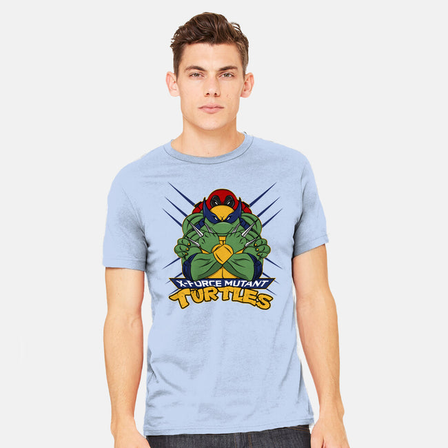 X-Force Mutant Turtles-Mens-Heavyweight-Tee-Nieco