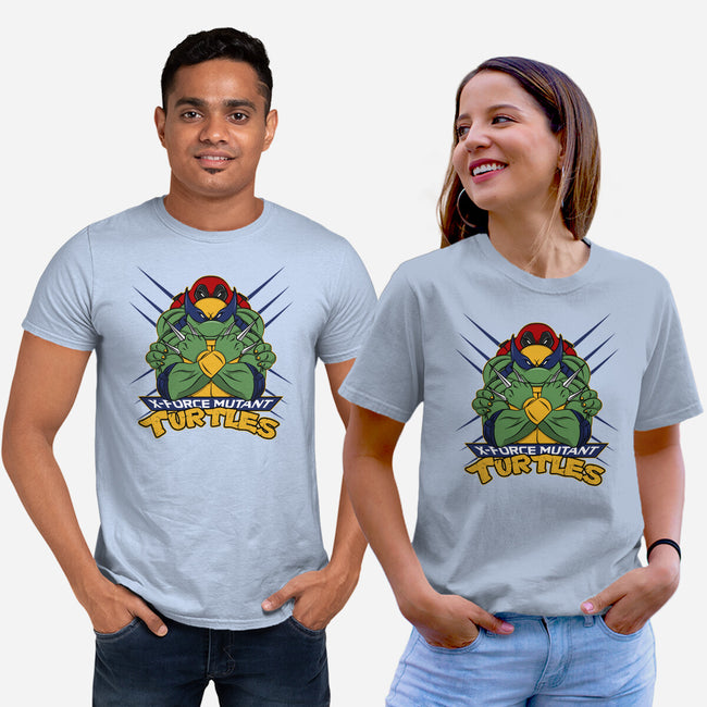 X-Force Mutant Turtles-Unisex-Basic-Tee-Nieco