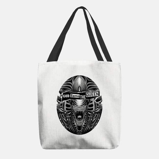 God Save The Queen-None-Basic Tote-Bag-rmatix