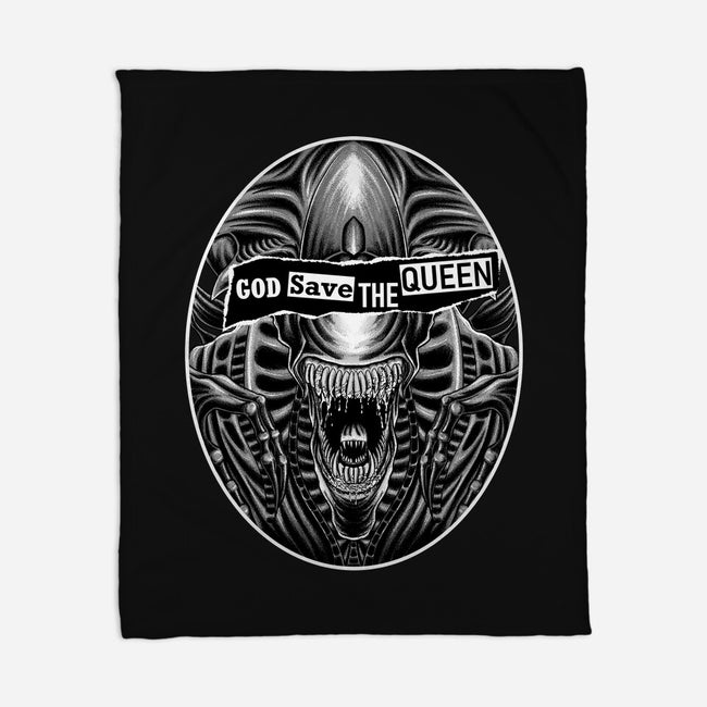 God Save The Queen-None-Fleece-Blanket-rmatix