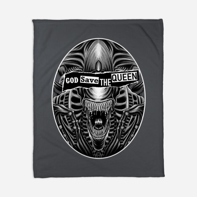 God Save The Queen-None-Fleece-Blanket-rmatix