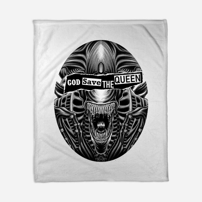 God Save The Queen-None-Fleece-Blanket-rmatix