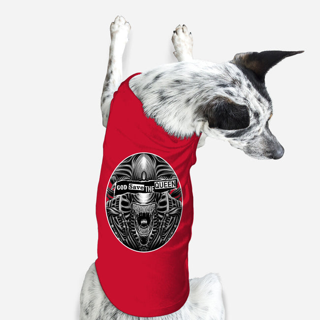 God Save The Queen-Dog-Basic-Pet Tank-rmatix