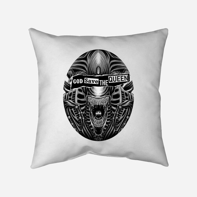 God Save The Queen-None-Non-Removable Cover w Insert-Throw Pillow-rmatix