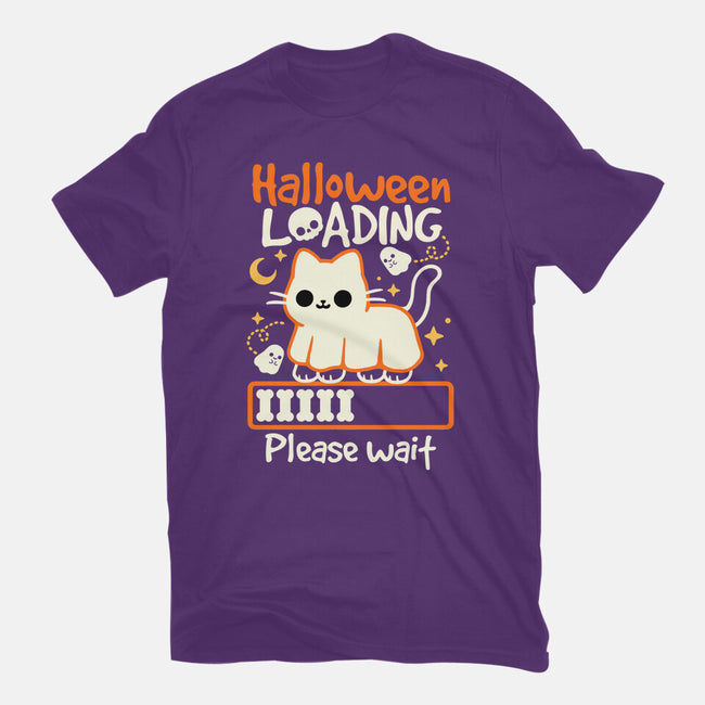 Halloween Loading-Womens-Basic-Tee-NemiMakeit