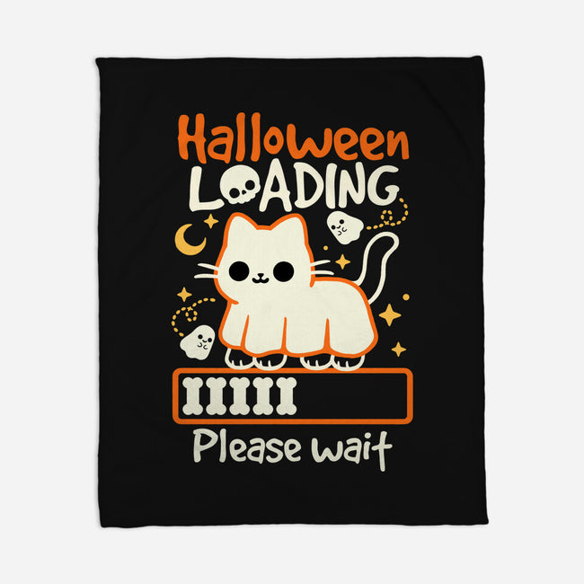 Halloween Loading-None-Fleece-Blanket-NemiMakeit