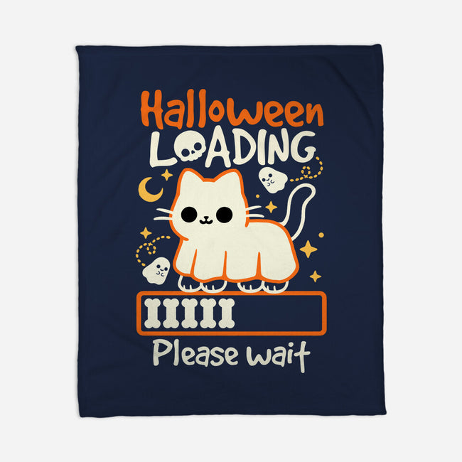 Halloween Loading-None-Fleece-Blanket-NemiMakeit