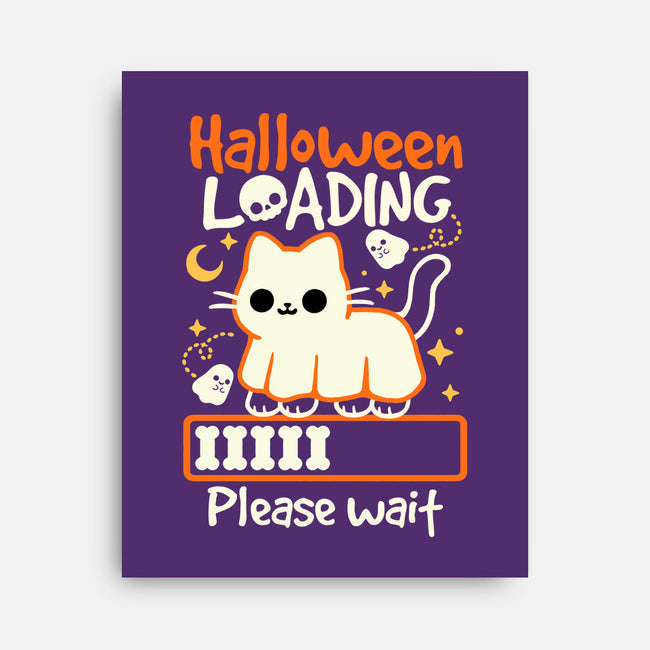 Halloween Loading-None-Stretched-Canvas-NemiMakeit