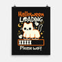 Halloween Loading-None-Matte-Poster-NemiMakeit