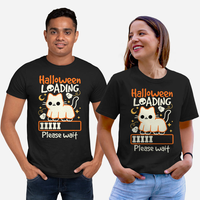 Halloween Loading-Unisex-Basic-Tee-NemiMakeit