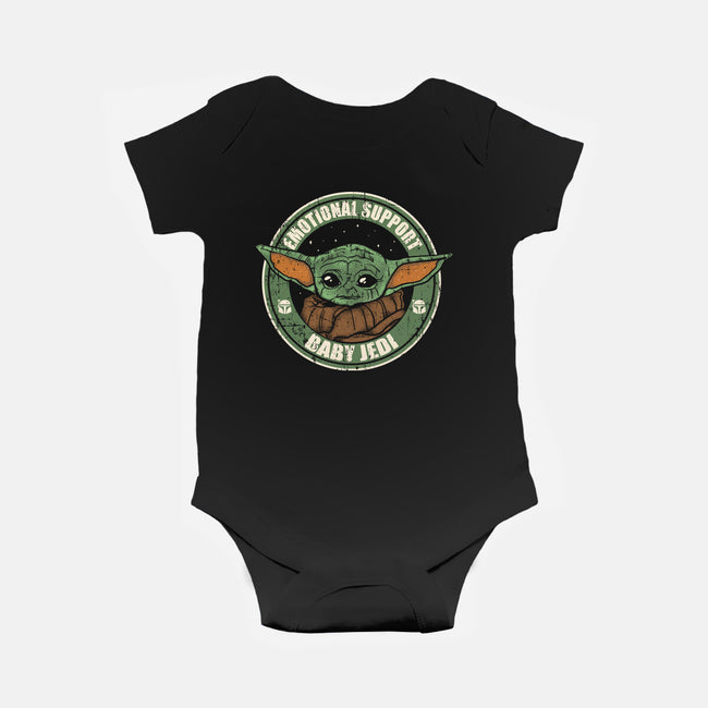 Emotional Support Jedi-Baby-Basic-Onesie-turborat14