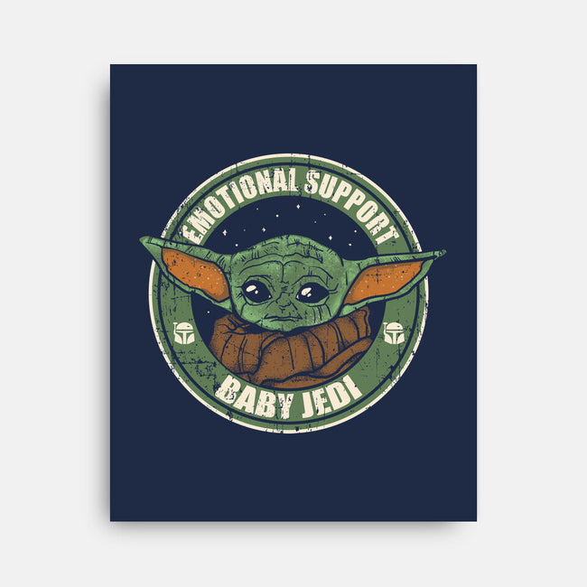 Emotional Support Jedi-None-Stretched-Canvas-turborat14