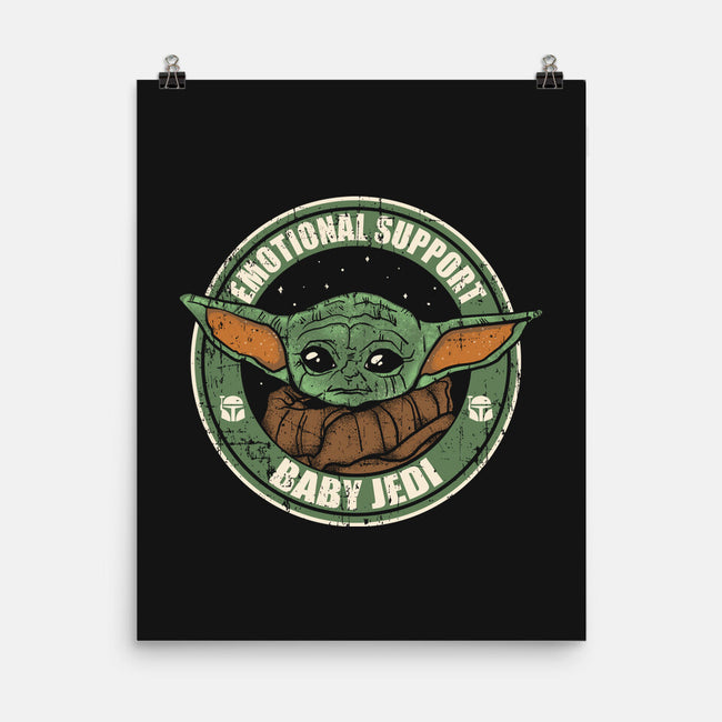 Emotional Support Jedi-None-Matte-Poster-turborat14