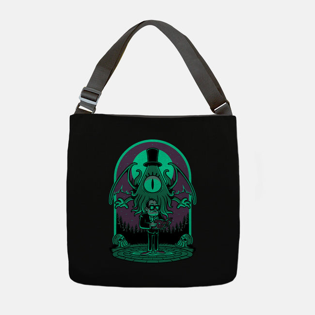 Lovecraft Ritual Falls-None-Adjustable Tote-Bag-Studio Mootant