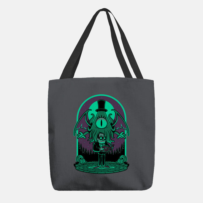 Lovecraft Ritual Falls-None-Basic Tote-Bag-Studio Mootant