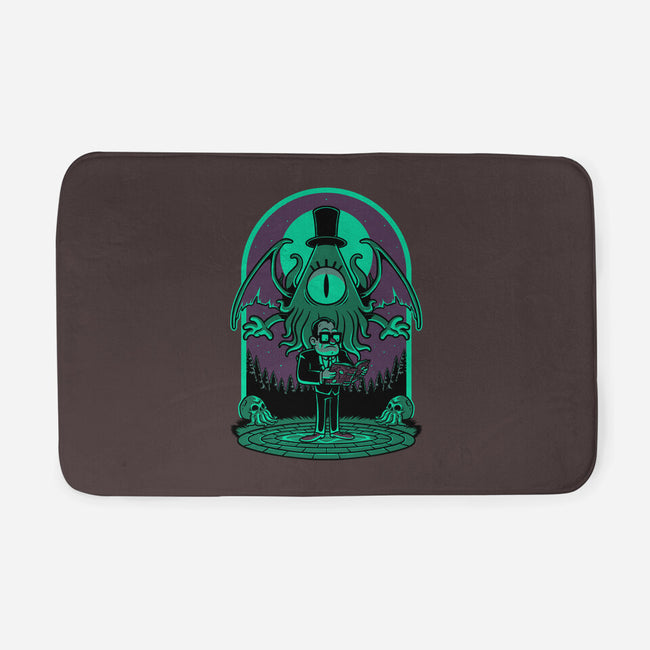 Lovecraft Ritual Falls-None-Memory Foam-Bath Mat-Studio Mootant