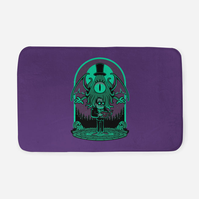 Lovecraft Ritual Falls-None-Memory Foam-Bath Mat-Studio Mootant