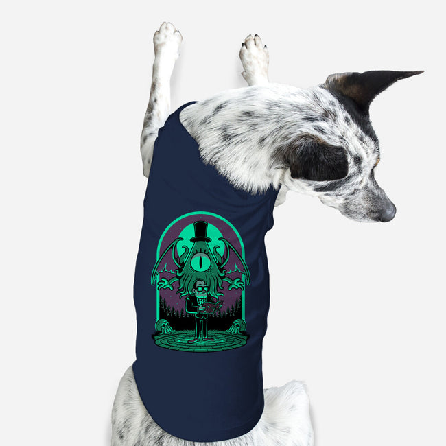 Lovecraft Ritual Falls-Dog-Basic-Pet Tank-Studio Mootant