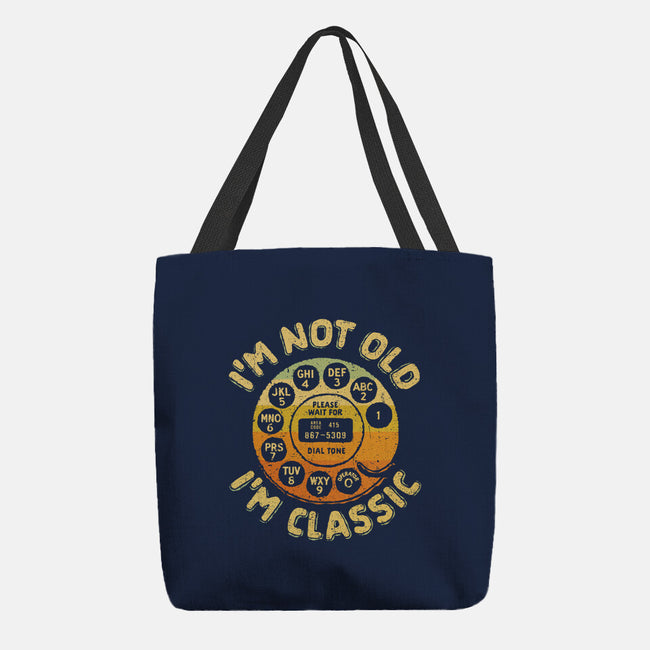 Classic Communicator-None-Basic Tote-Bag-kg07