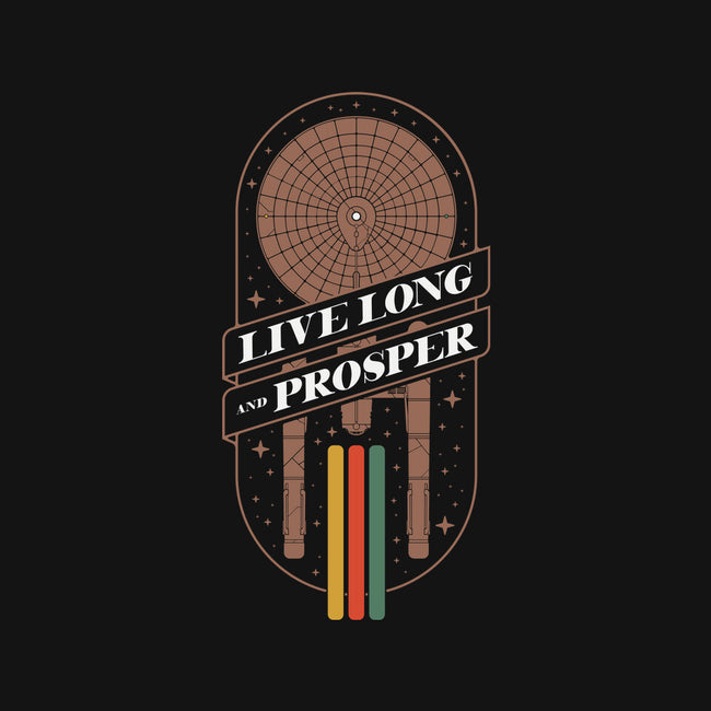 Live Long And Retro-Unisex-Crew Neck-Sweatshirt-BadBox