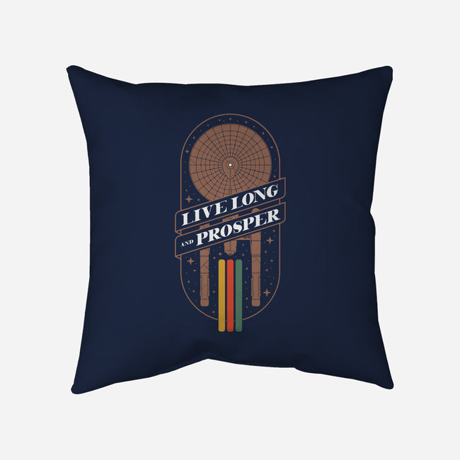 Live Long And Retro-None-Removable Cover w Insert-Throw Pillow-BadBox