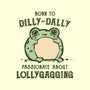 Born To Dilly-Dally-None-Drawstring-Bag-kg07