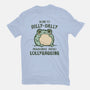 Born To Dilly-Dally-Womens-Basic-Tee-kg07