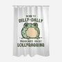 Born To Dilly-Dally-None-Polyester-Shower Curtain-kg07