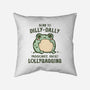 Born To Dilly-Dally-None-Non-Removable Cover w Insert-Throw Pillow-kg07