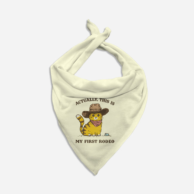 This Is My First Rodeo-Dog-Bandana-Pet Collar-kg07