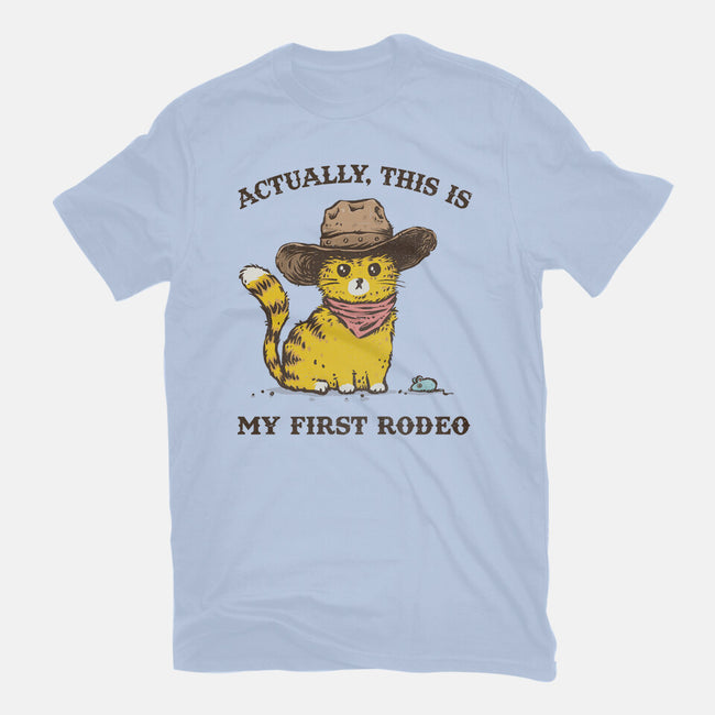 This Is My First Rodeo-Unisex-Basic-Tee-kg07