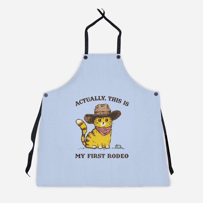 This Is My First Rodeo-Unisex-Kitchen-Apron-kg07