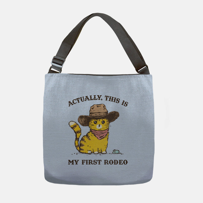 This Is My First Rodeo-None-Adjustable Tote-Bag-kg07