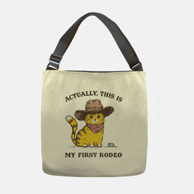 This Is My First Rodeo-None-Adjustable Tote-Bag-kg07