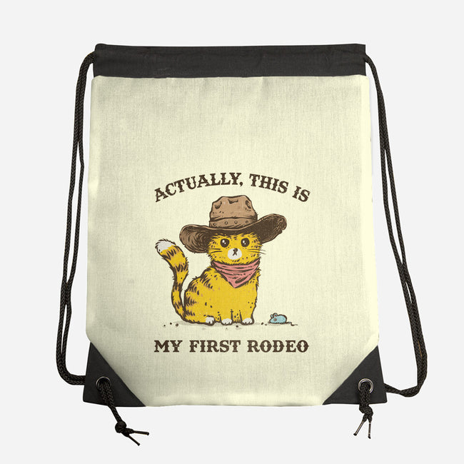 This Is My First Rodeo-None-Drawstring-Bag-kg07