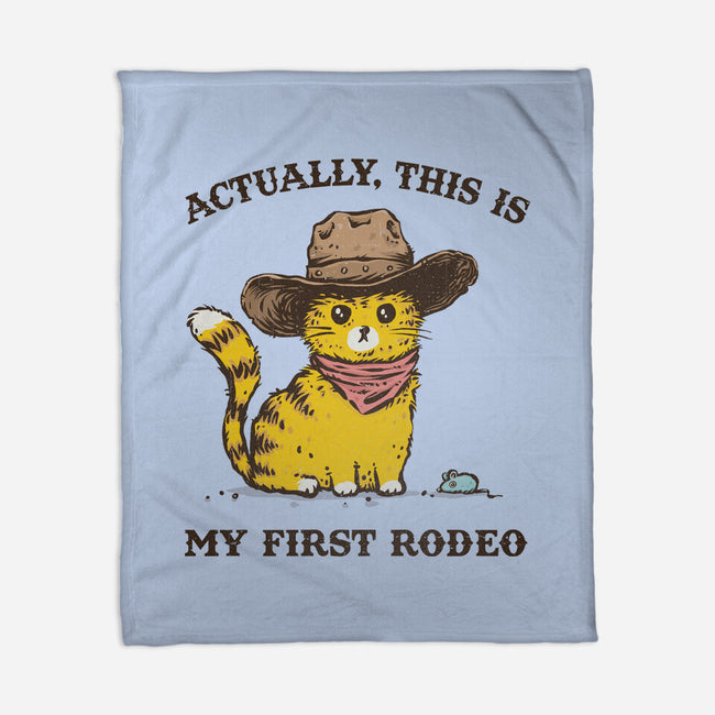 This Is My First Rodeo-None-Fleece-Blanket-kg07