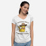 This Is My First Rodeo-Womens-V-Neck-Tee-kg07