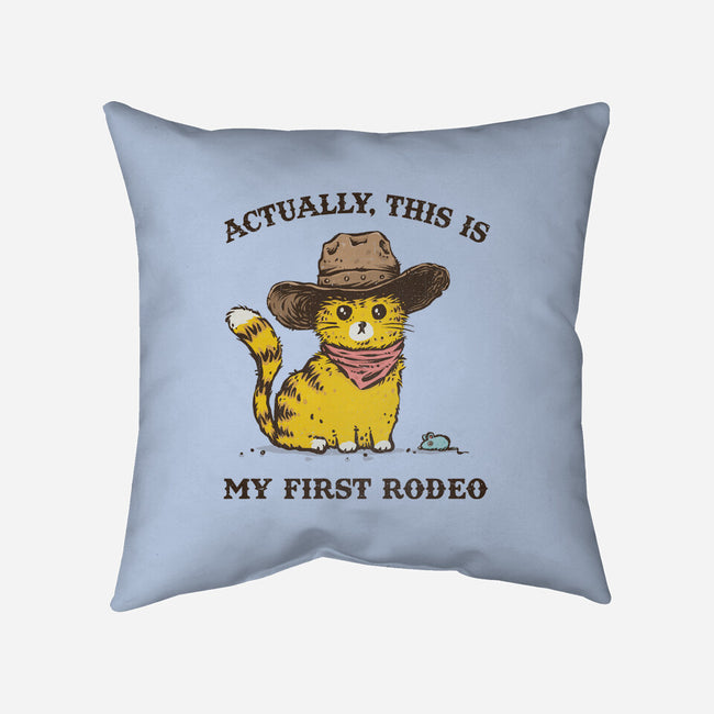 This Is My First Rodeo-None-Non-Removable Cover w Insert-Throw Pillow-kg07