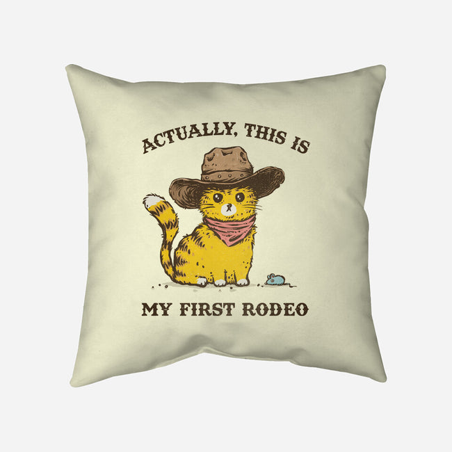 This Is My First Rodeo-None-Non-Removable Cover w Insert-Throw Pillow-kg07