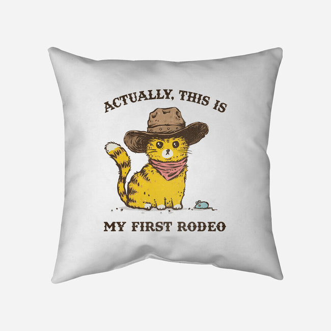 This Is My First Rodeo-None-Removable Cover w Insert-Throw Pillow-kg07