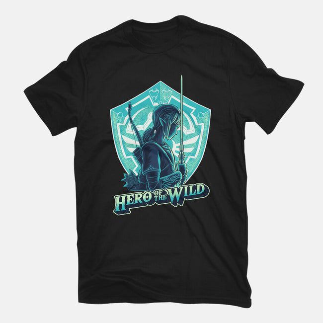 Hero Of The Wild-Womens-Fitted-Tee-rmatix