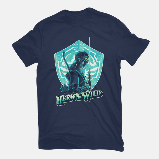 Hero Of The Wild-Mens-Heavyweight-Tee-rmatix