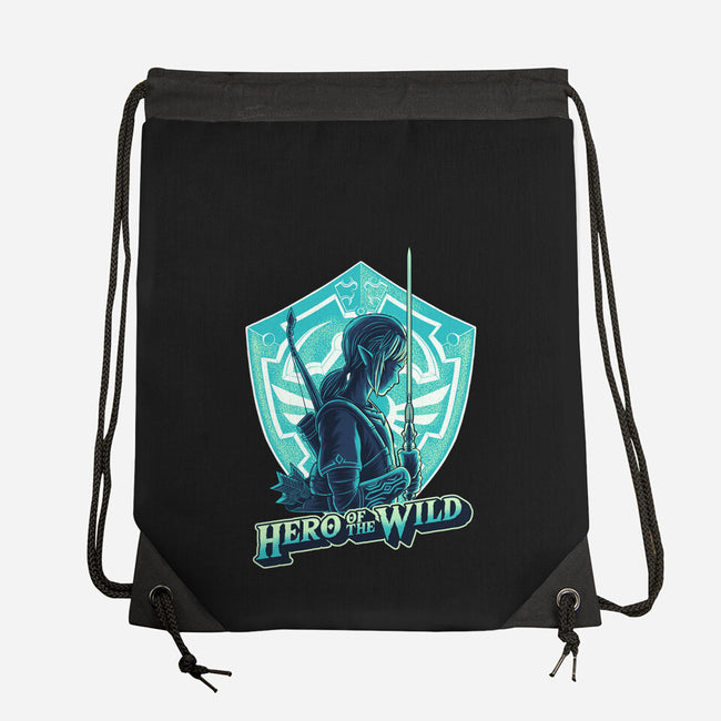 Hero Of The Wild-None-Drawstring-Bag-rmatix